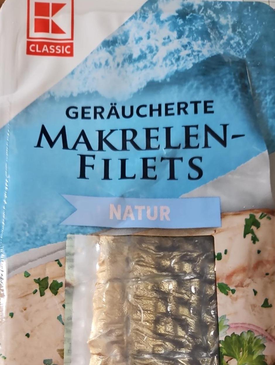 Fotografie - Makrelen-Filets Natur K-Classic