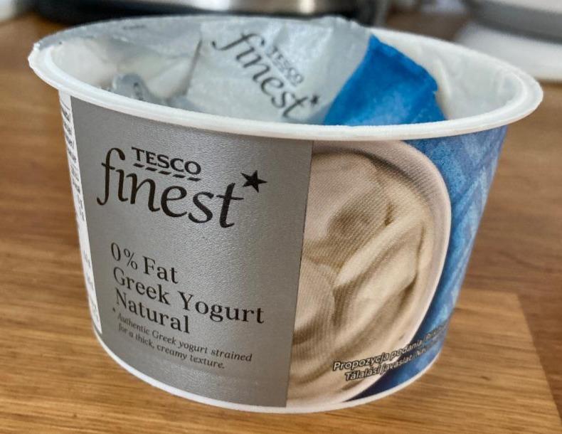 Fotografie - 0% Fat Greek Yogurt Natural Tesco finest