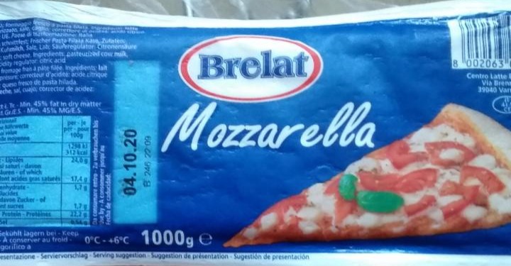 Fotografie - Mozzarella Brelat