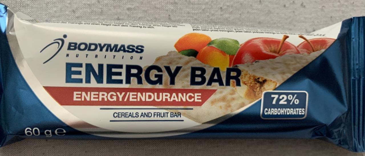 Fotografie - Energy bar Bodymass nutrition