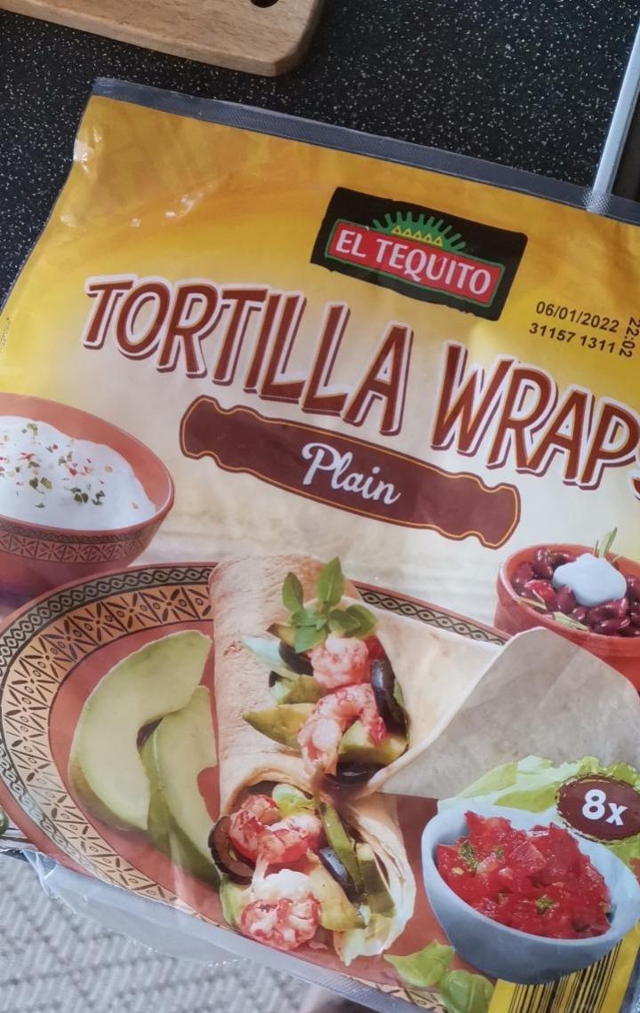 Fotografie - Tortilla wraps plain El tequito