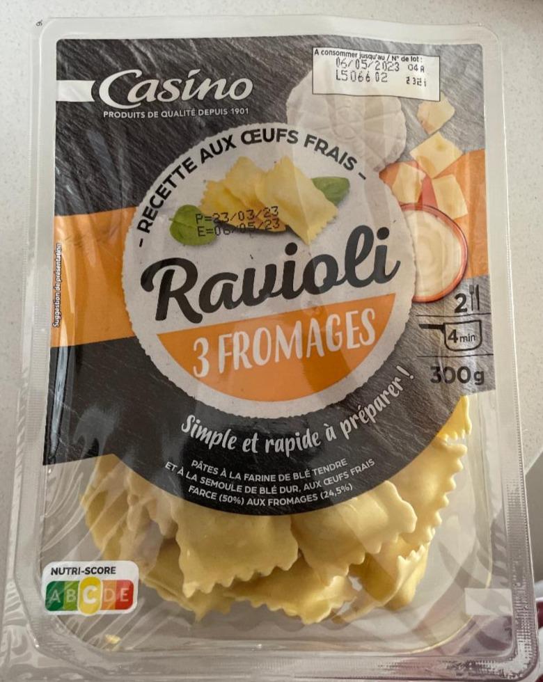 Fotografie - Ravioli 3 Fromages Casino