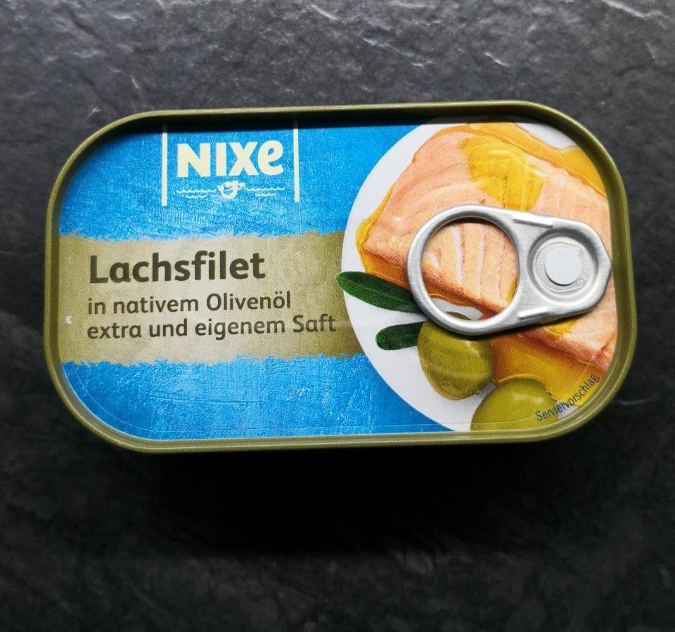 Fotografie - Lachsfilet in nativem Olivenöl extra und eigenem Saft Nixe