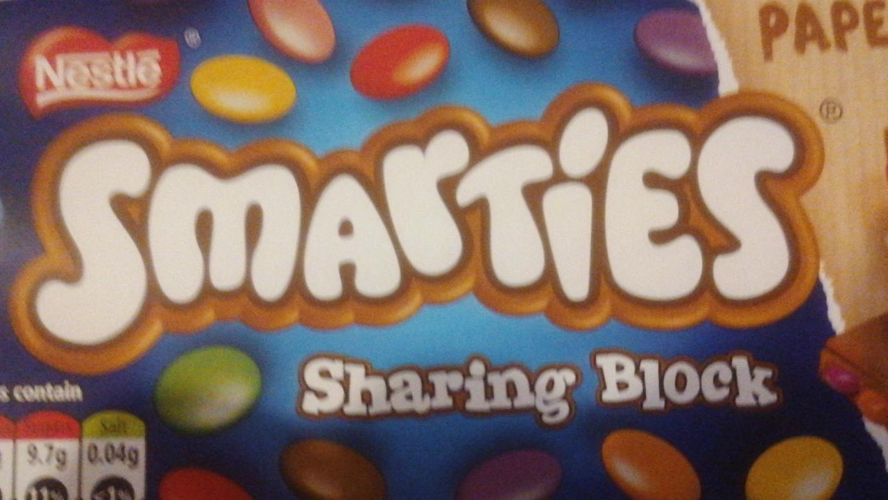 Fotografie - Nestle Smarties Sharing Block