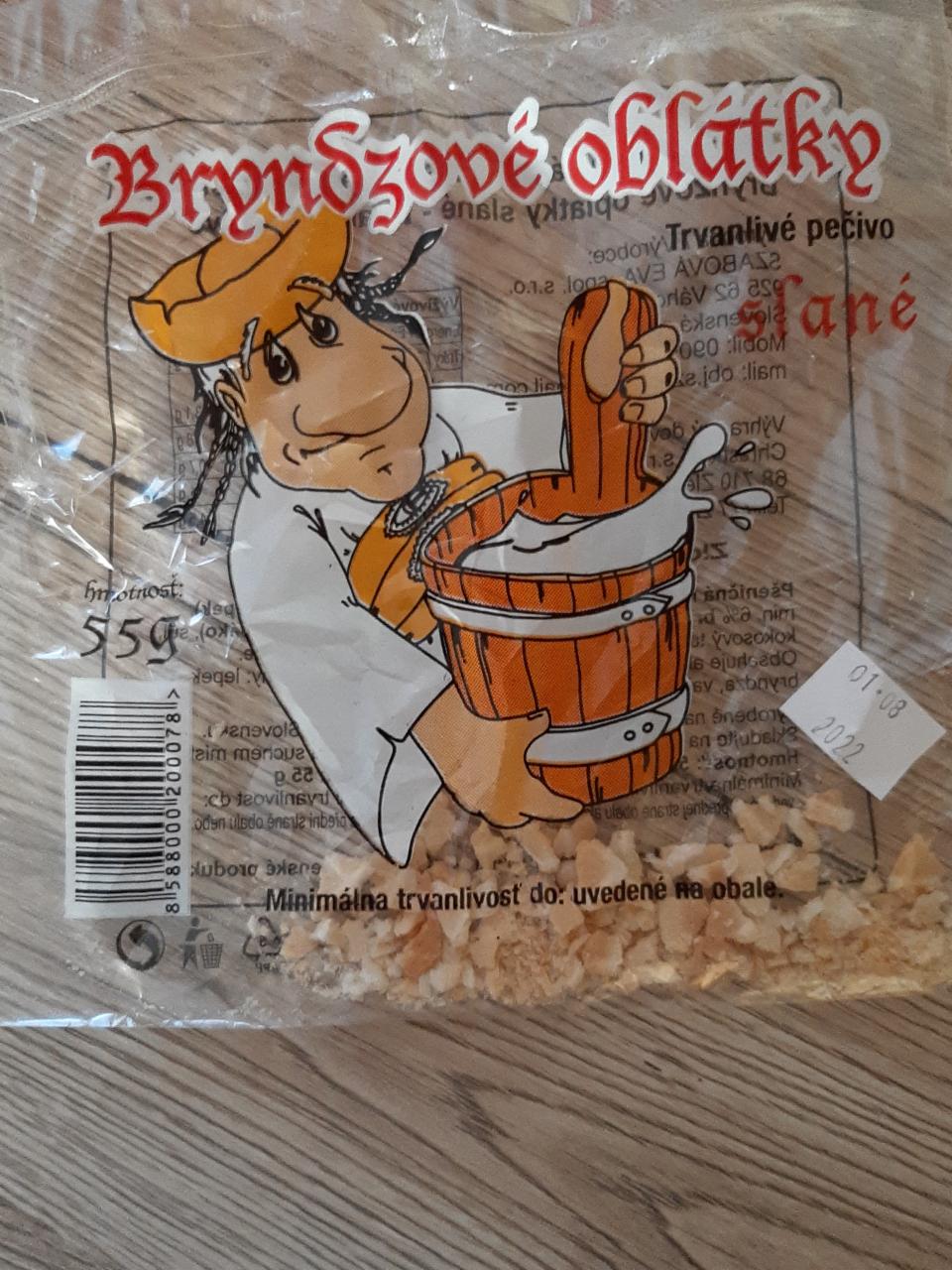 Fotografie - Bryndzové oblátky slané