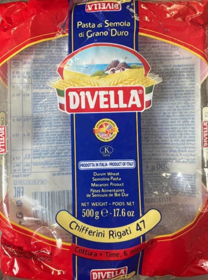 Fotografie - Pasta di semola di grano duro Chifferini Rigati Divella