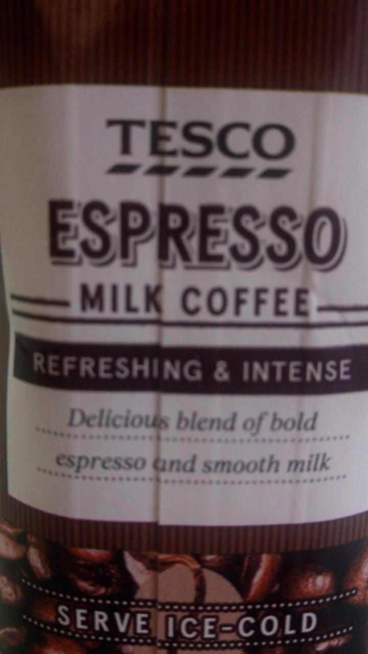 Fotografie - Espresso milk coffee Tesco