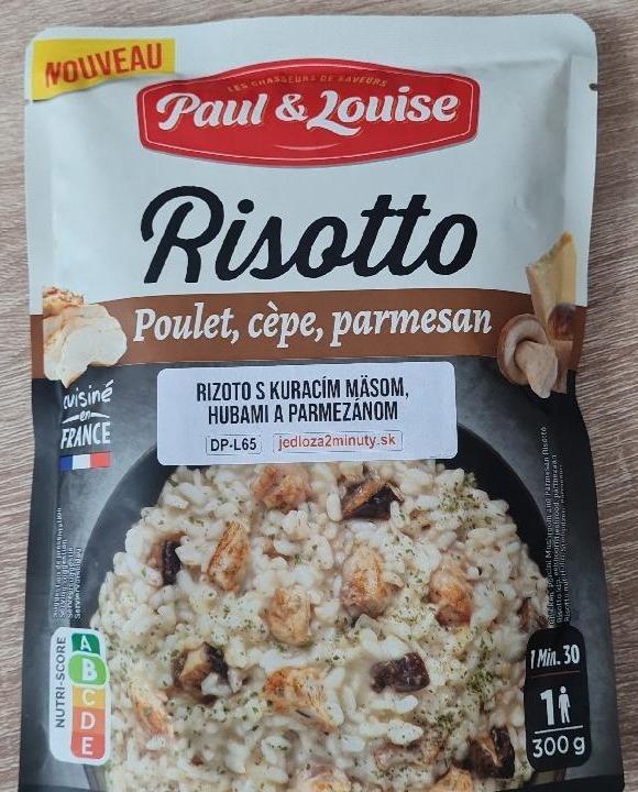 Fotografie - Rizoto s kuracím mäsom hubami a parmezánom Paul & Louise