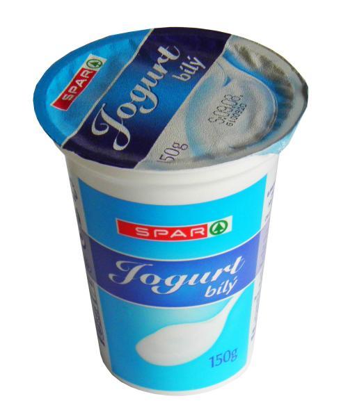 Fotografie - jogurt bílý Spar