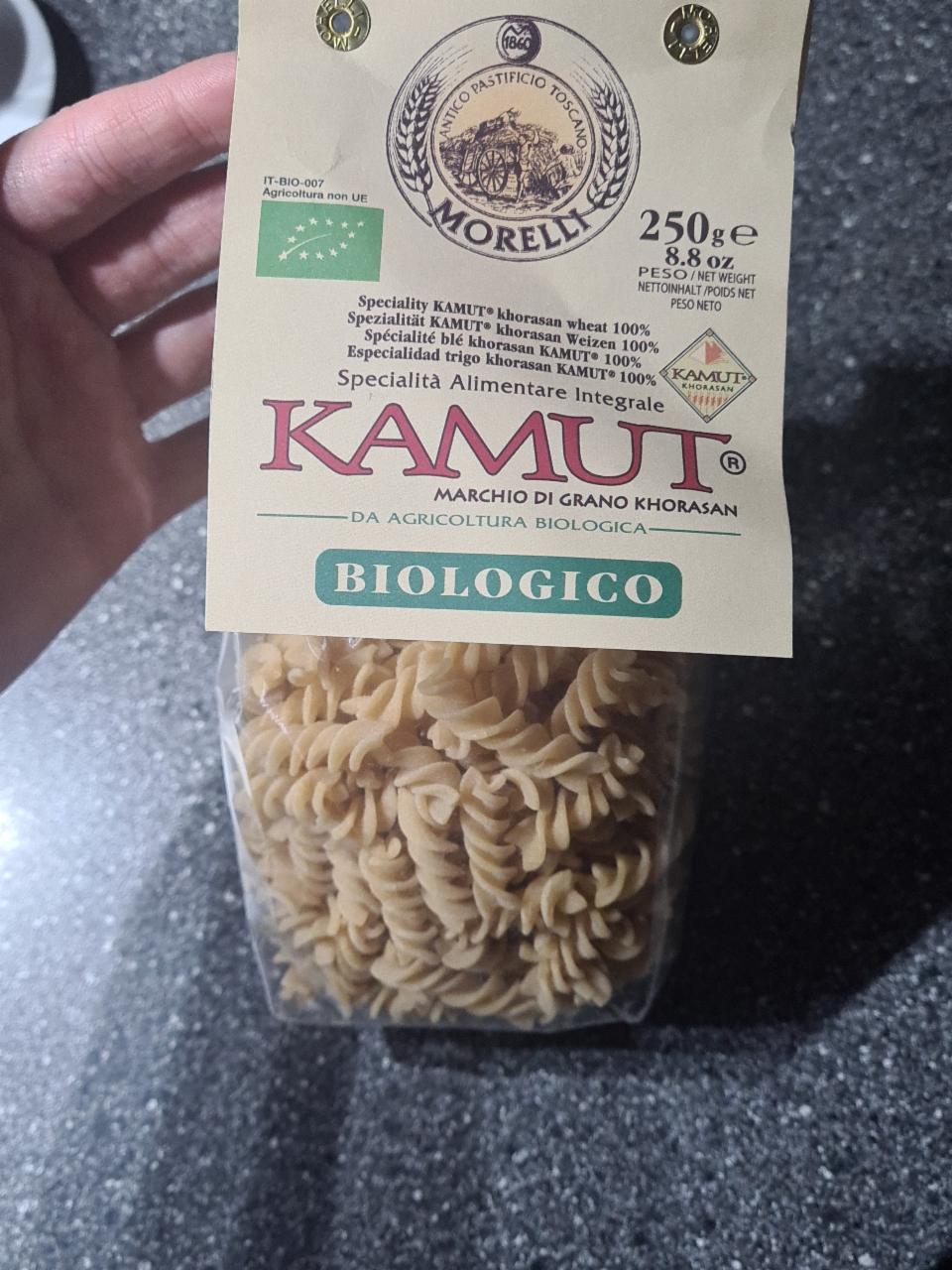 Fotografie - kamut fusilli