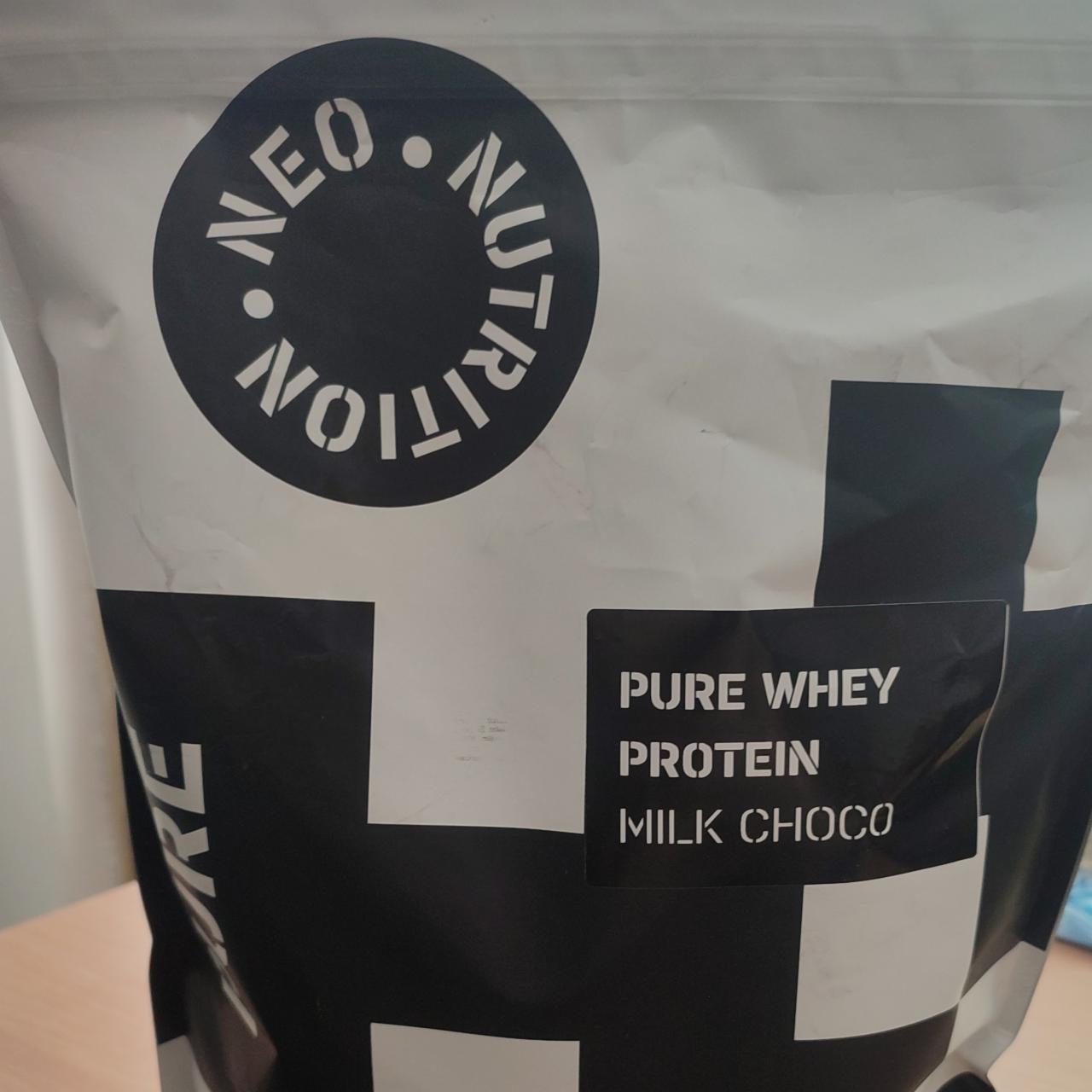 Fotografie - Pure Whey Protein Milk Choco Neo Nutrition