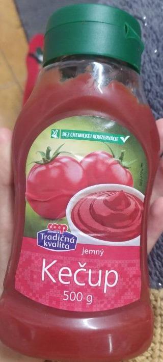 Fotografie - Kečup jemný bez chemickej konzervácie Coop Jednota