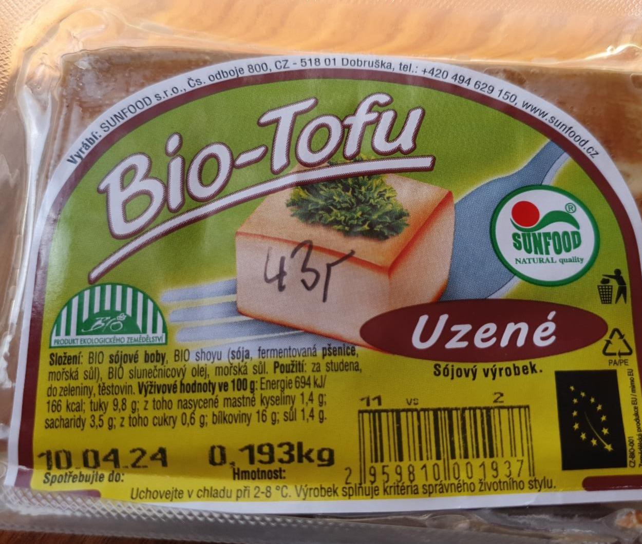 Fotografie - Bio tofu uzené Sunfood