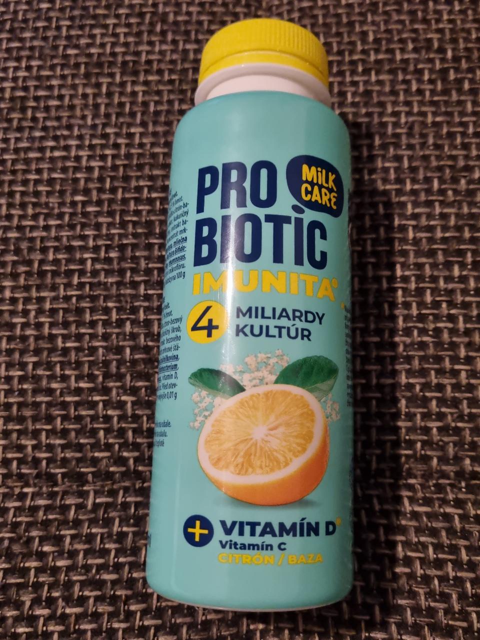 Fotografie - ProBiotic Imunita Milk Care citrón/baza