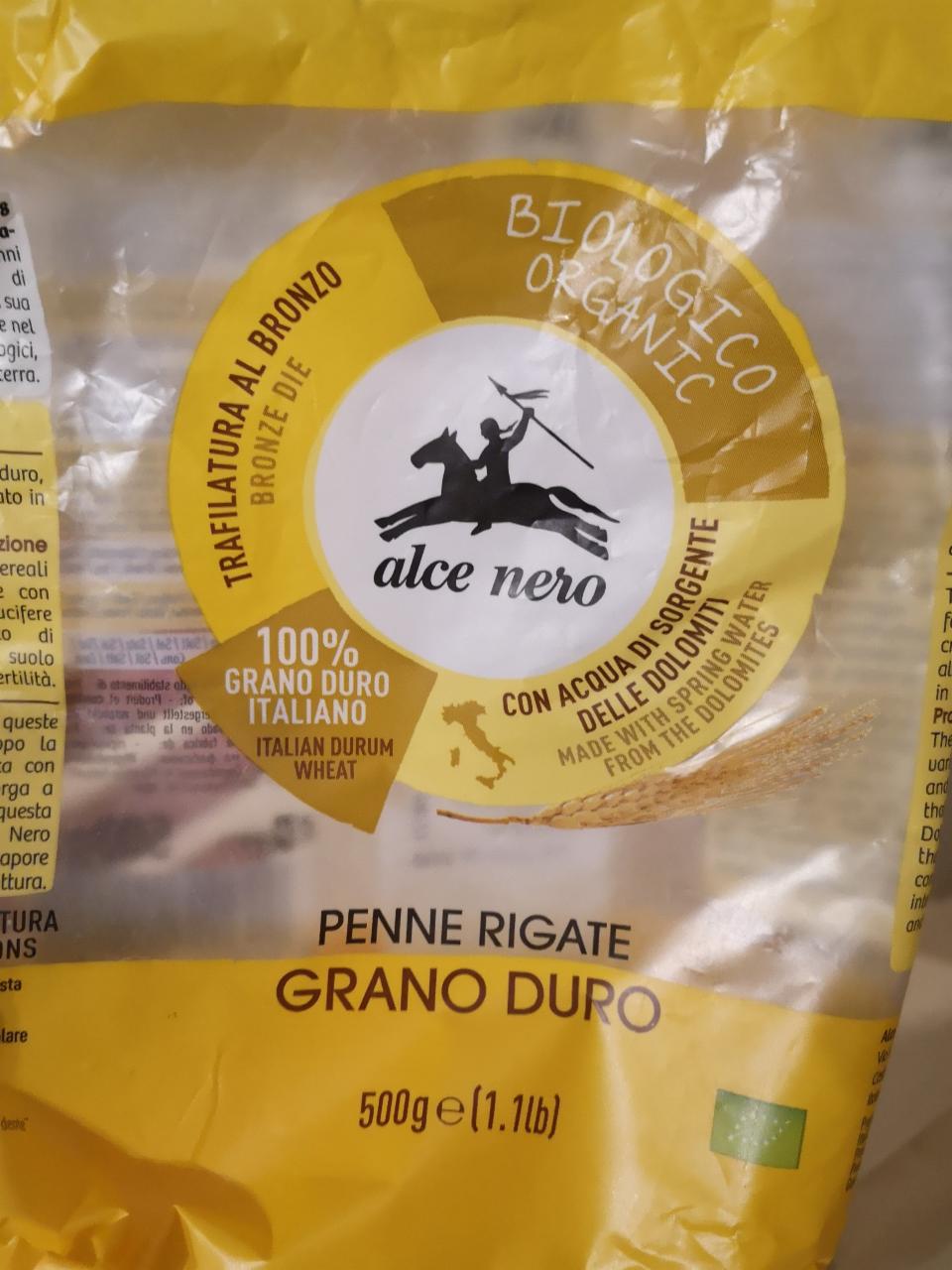 Fotografie - penne rigate grano duro 