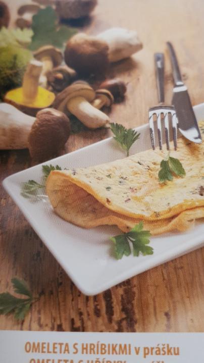 Fotografie - profidiet omeleta s hribikmi v prášku