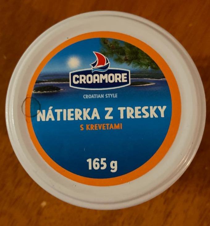 Fotografie - Nátierka z tresky s krevetami Croamore