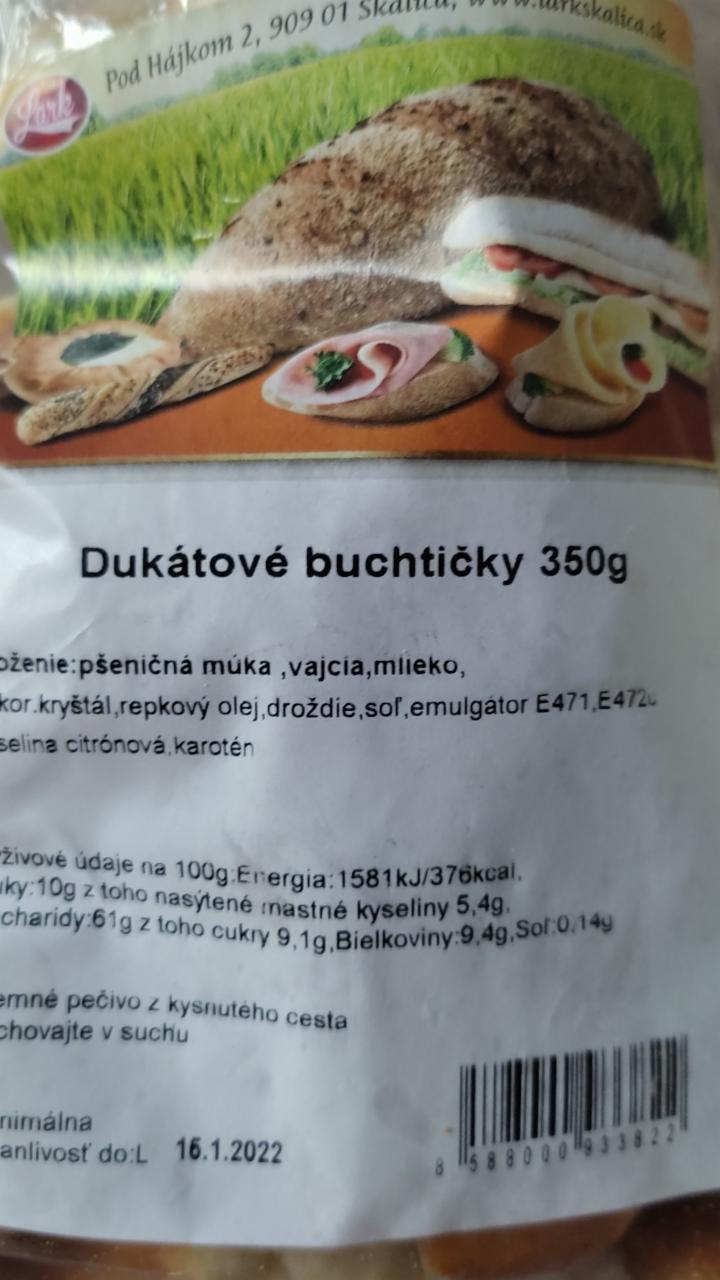 Fotografie - Dukátové buchtičky Lark Skalica