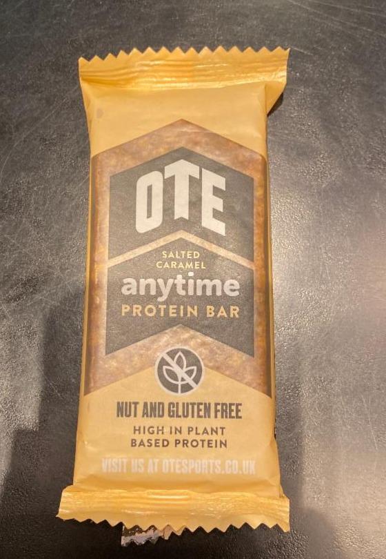 Fotografie - ote protein bar salted caramel