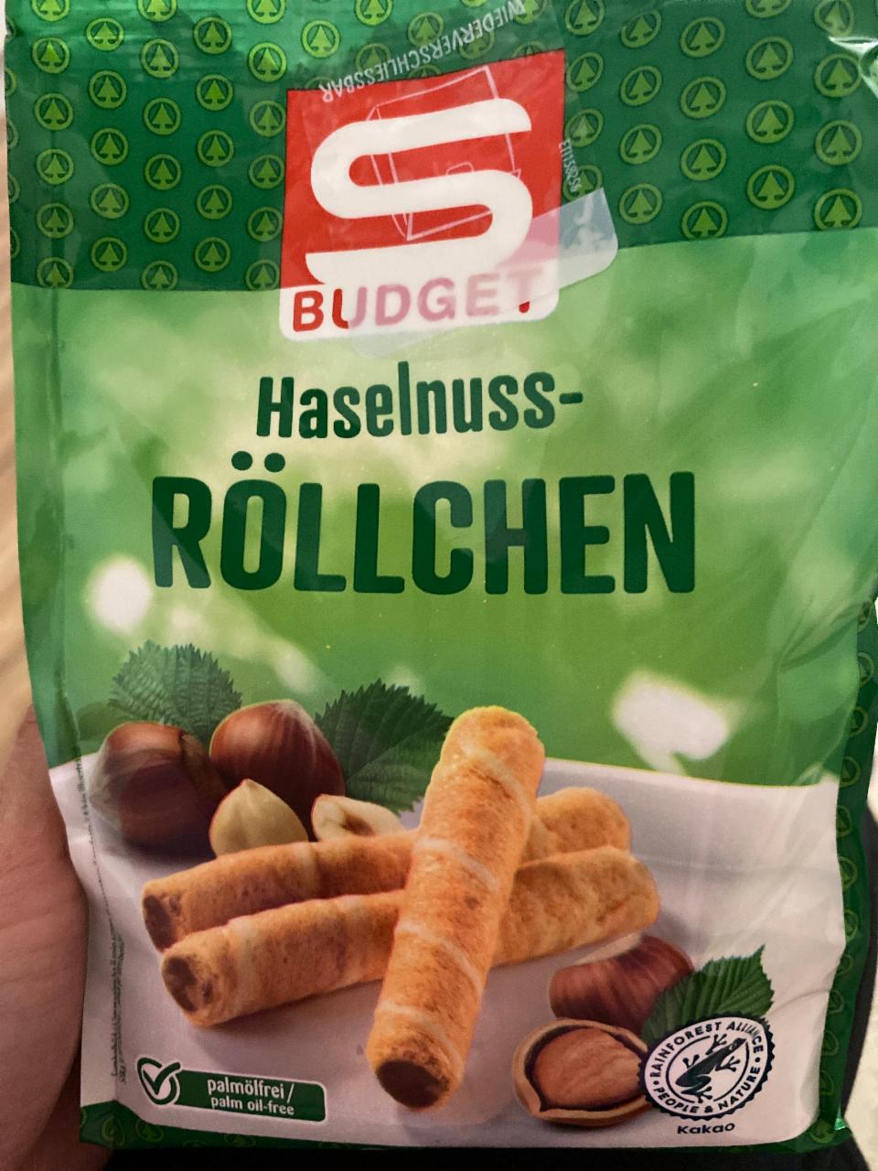 Fotografie - Haselnuss-Röllchen S Budget