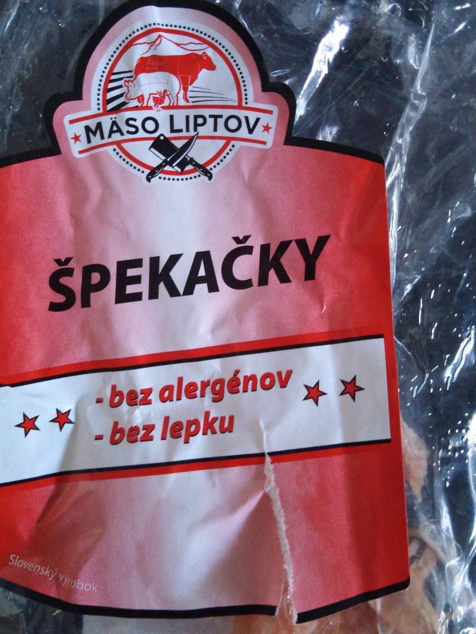 Fotografie - Špekačky Mäso Liptov