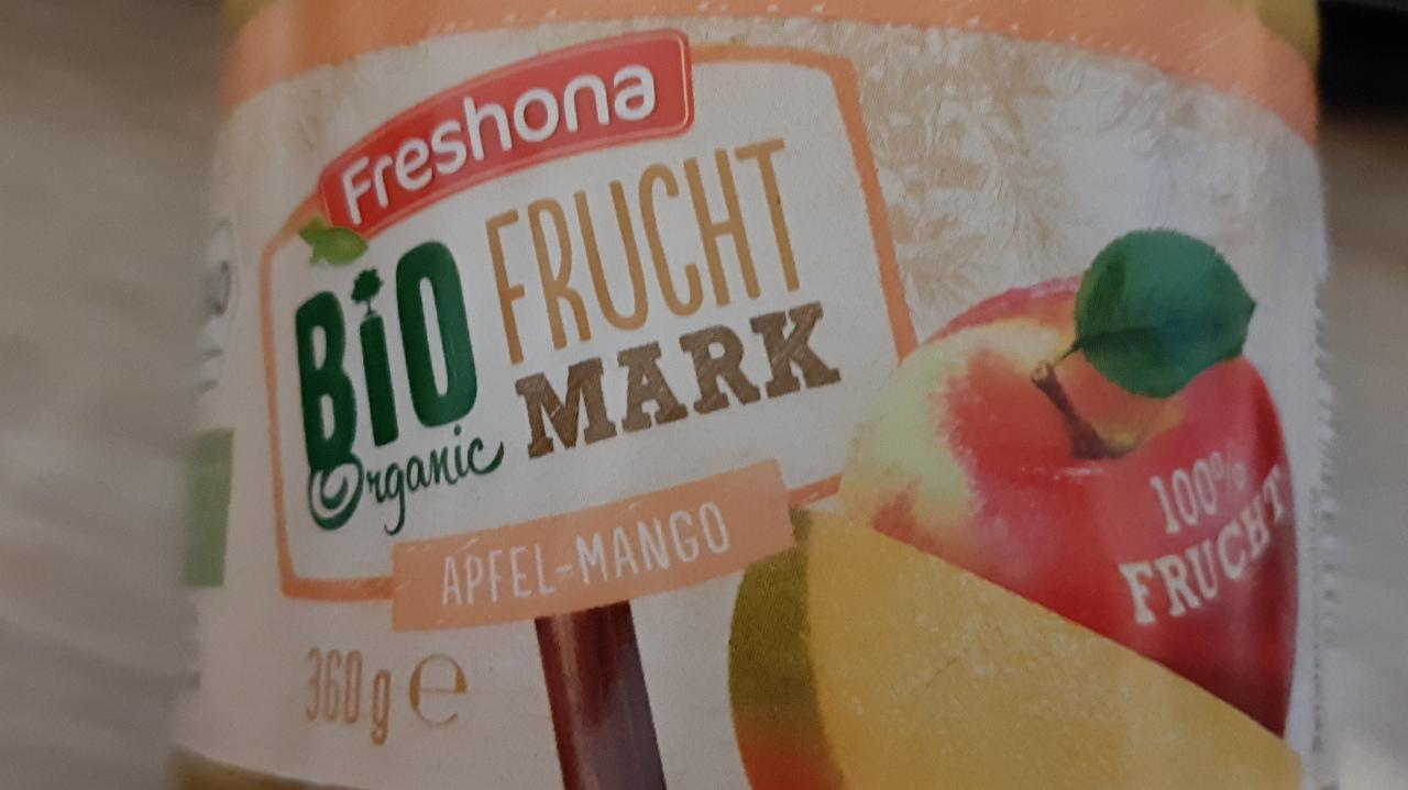 Fotografie - bio fruchtmark apfel-mango freshona