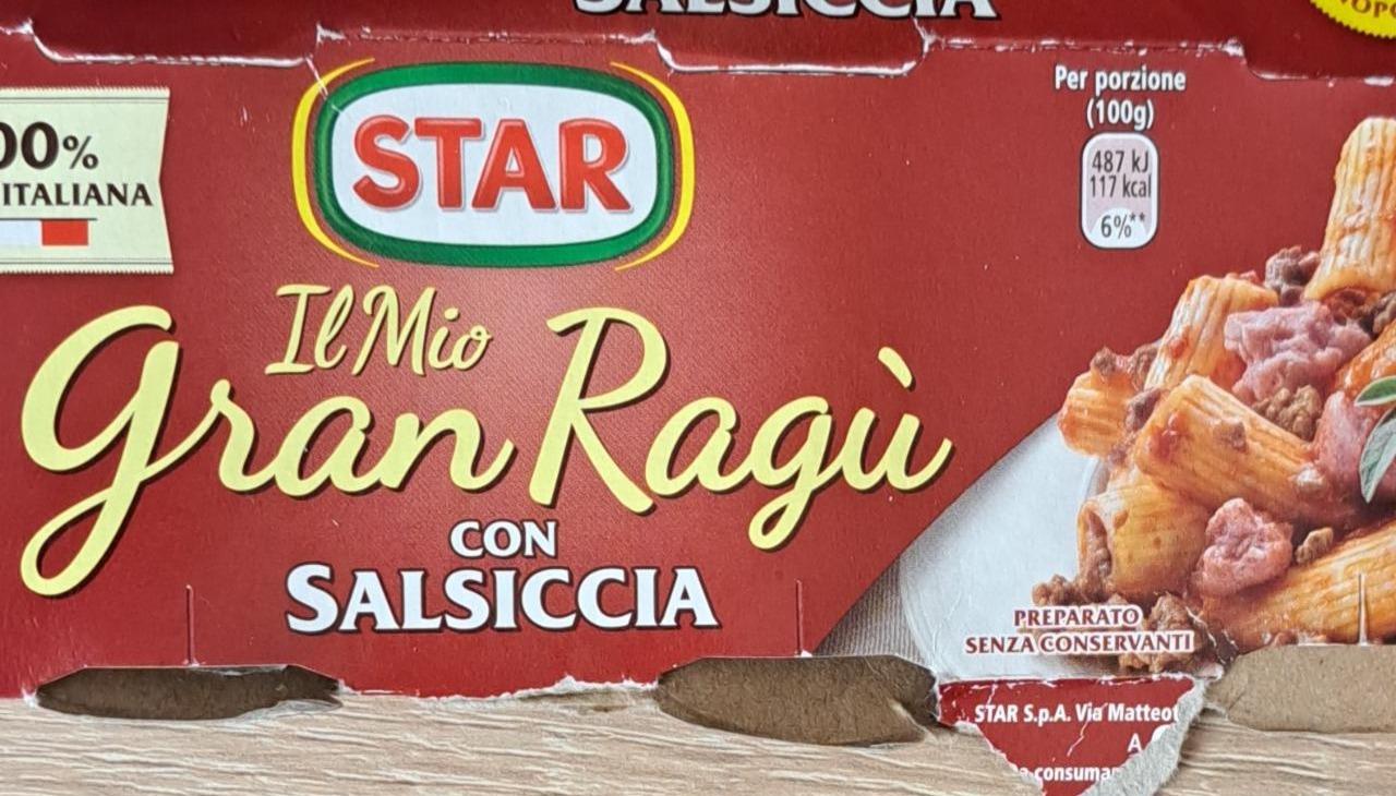 Fotografie - Il Mio gran ragu con salsiccia Star