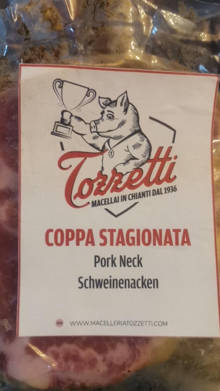 Fotografie - Coppa Stagionata Pork Neck Tozzetti