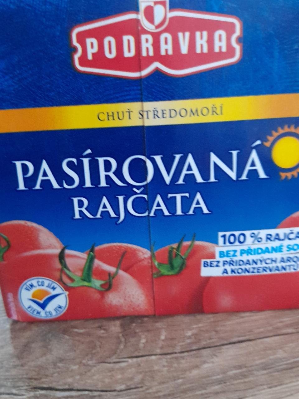 Fotografie - Pasírovaná rajčata Podravka