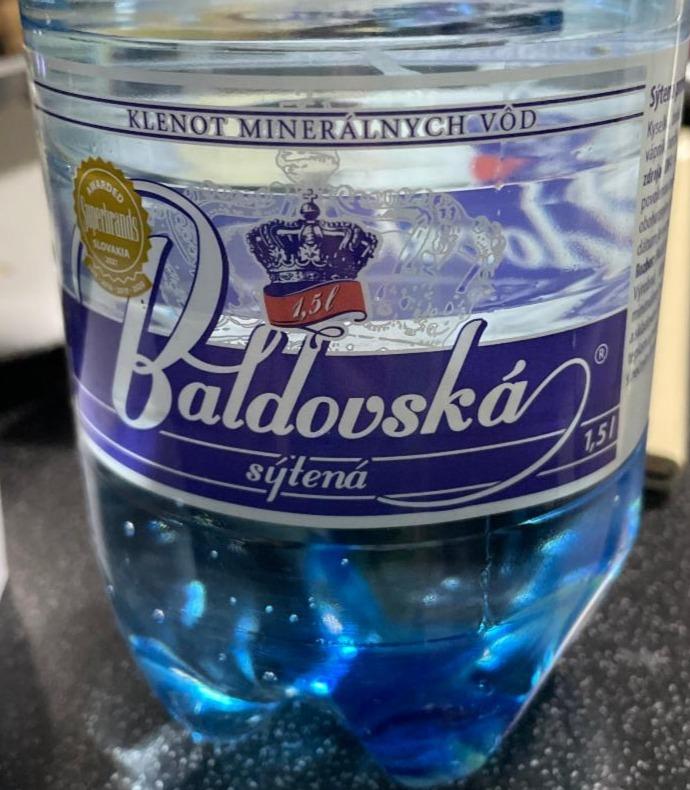 Fotografie - Baldovská minerálna voda sýtená