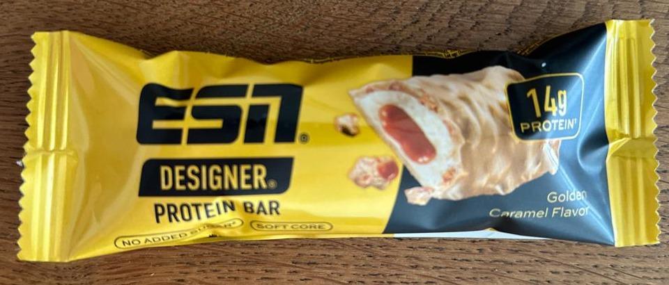 Fotografie - Designer protein bar golden caramel flavor ESN