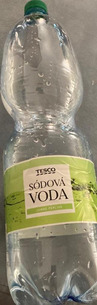 Fotografie - Sódová voda jemne perlivá Tesco