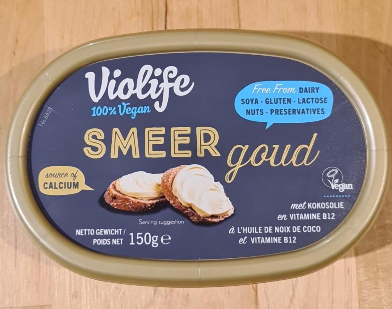 Fotografie - Smeer goud Violife