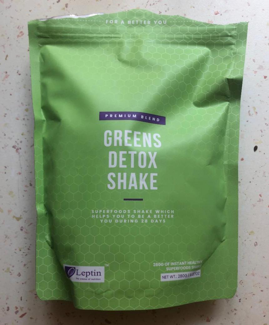 Fotografie - Greens Detox Shake