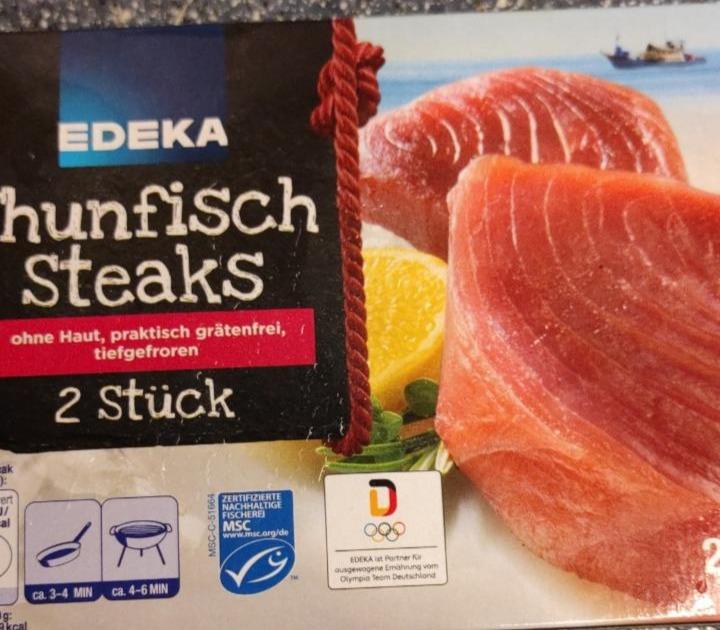 Fotografie - Thunfisch Steaks Edeka