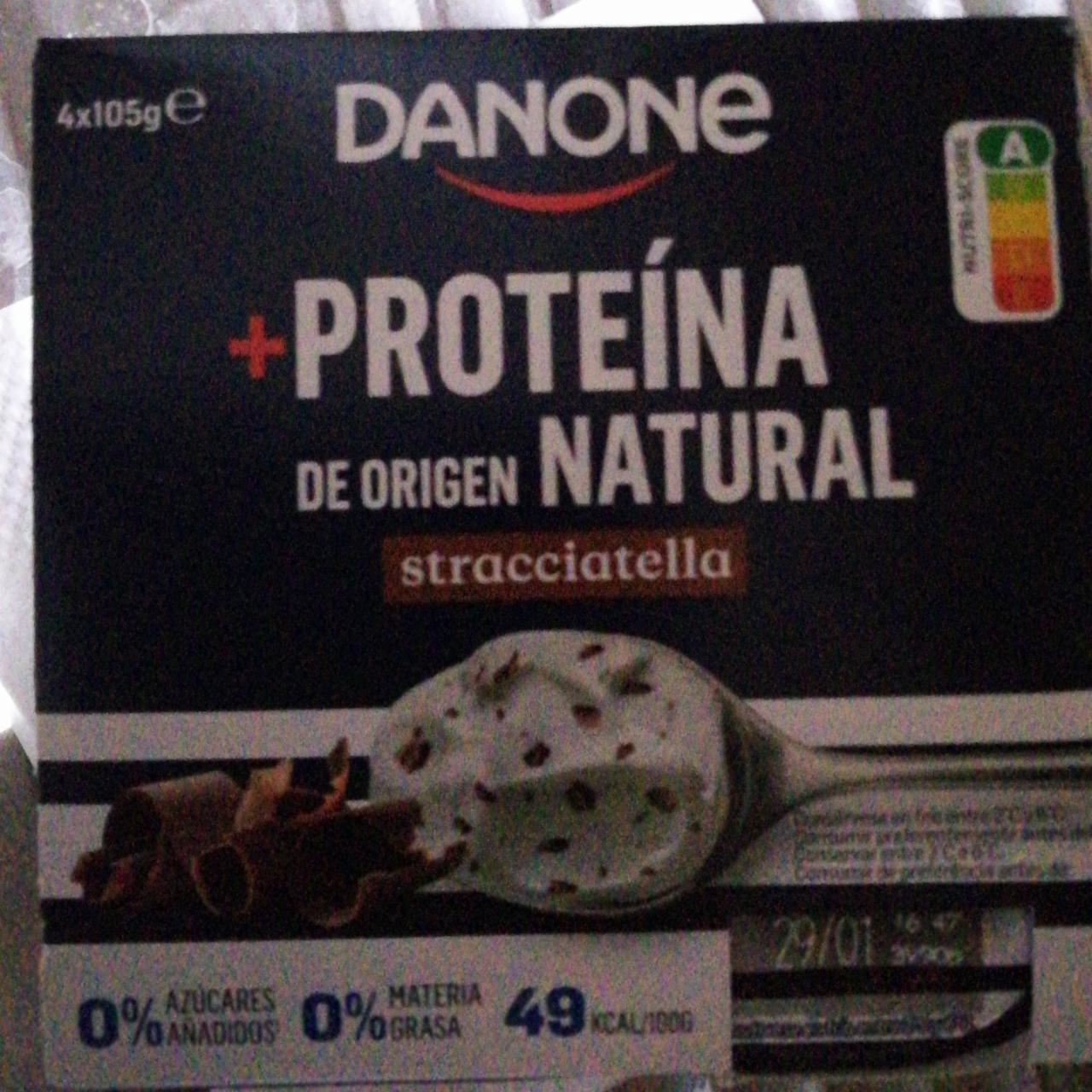 Fotografie - Proteína de origen Natural Stracciatella Danone