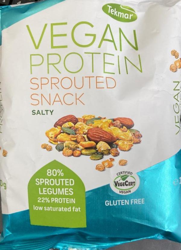 Fotografie - Vegan protein Sprouted snack salty Tekmar