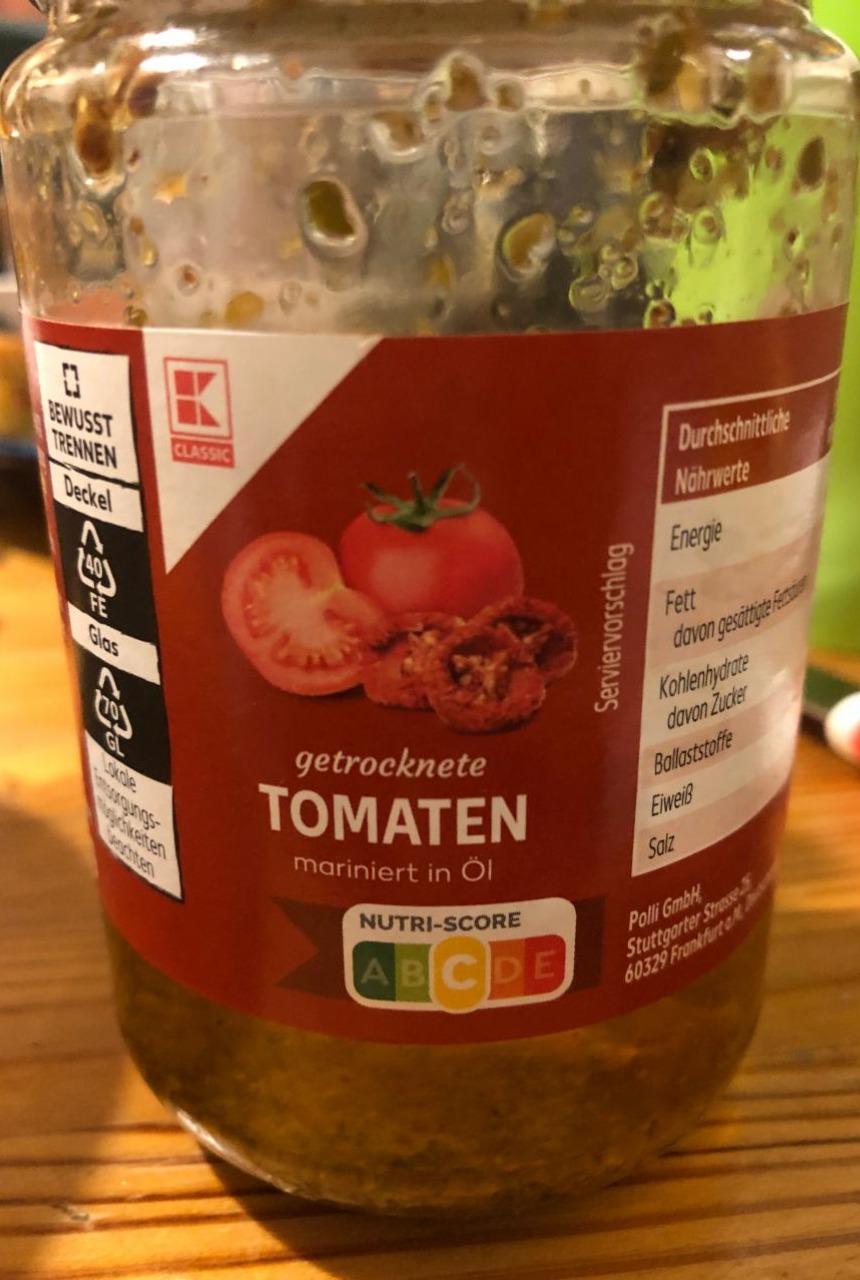 Fotografie - Tomaten mariniert in Öl K-Classic