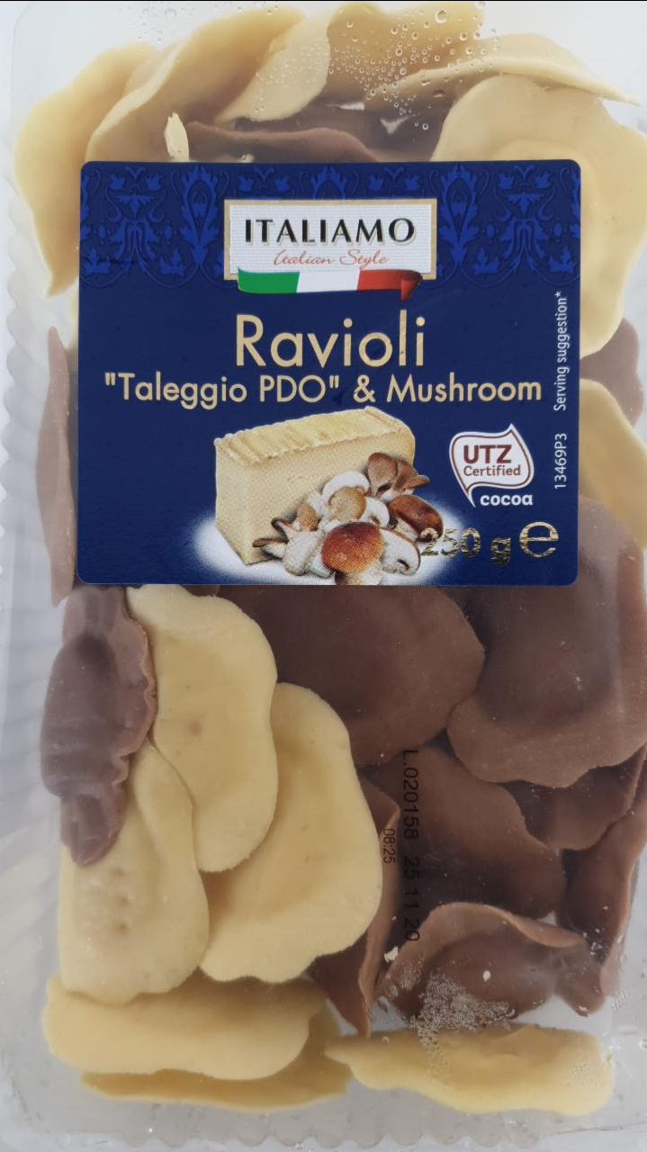 Fotografie - Ravioli Taleggio PDO & Mushroom Italiamo