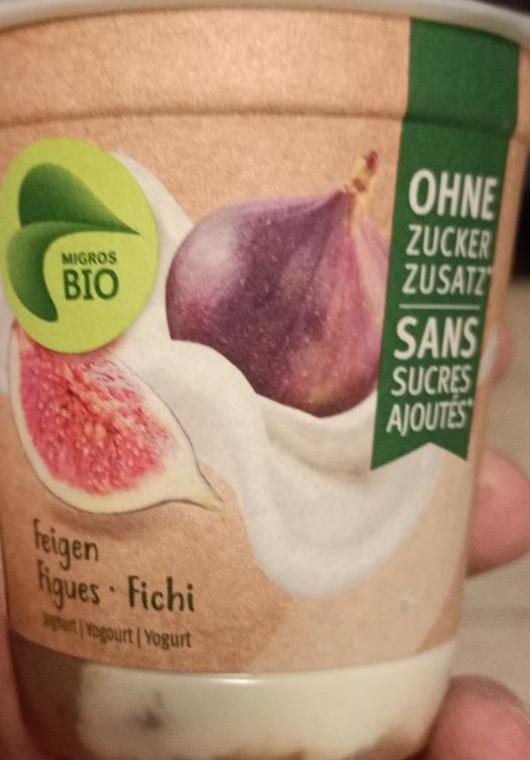 Fotografie - Migros Bio jogurt Feigen ohne zucker 