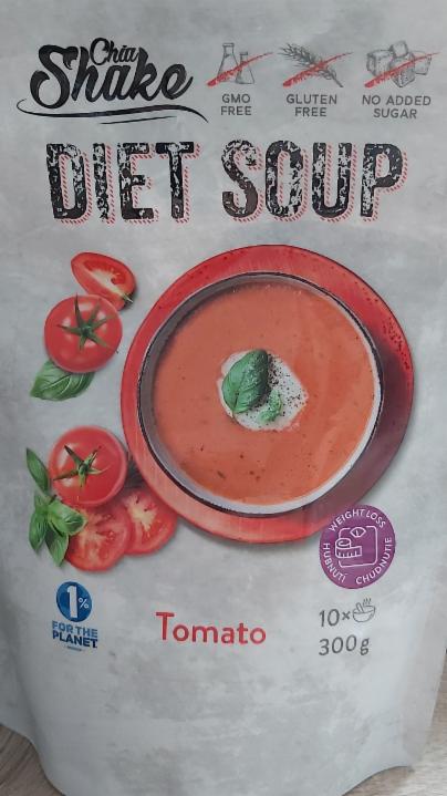 Fotografie - Chia shake Diet Soup Tomato