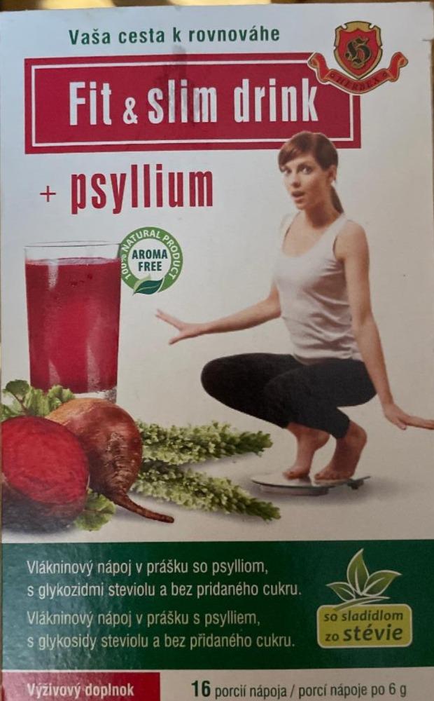 Fotografie - Fit & slim drink + psyllium