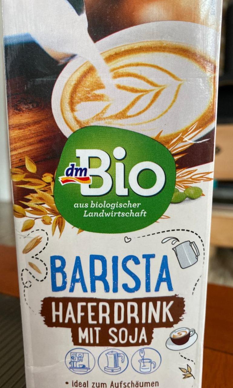 Fotografie - Barista Haferdrink mit soja dmBio