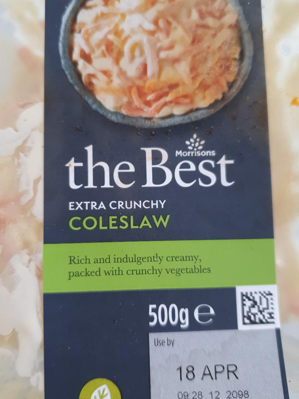 Fotografie - the Best Extra Crunchy Coleslaw Morrisons