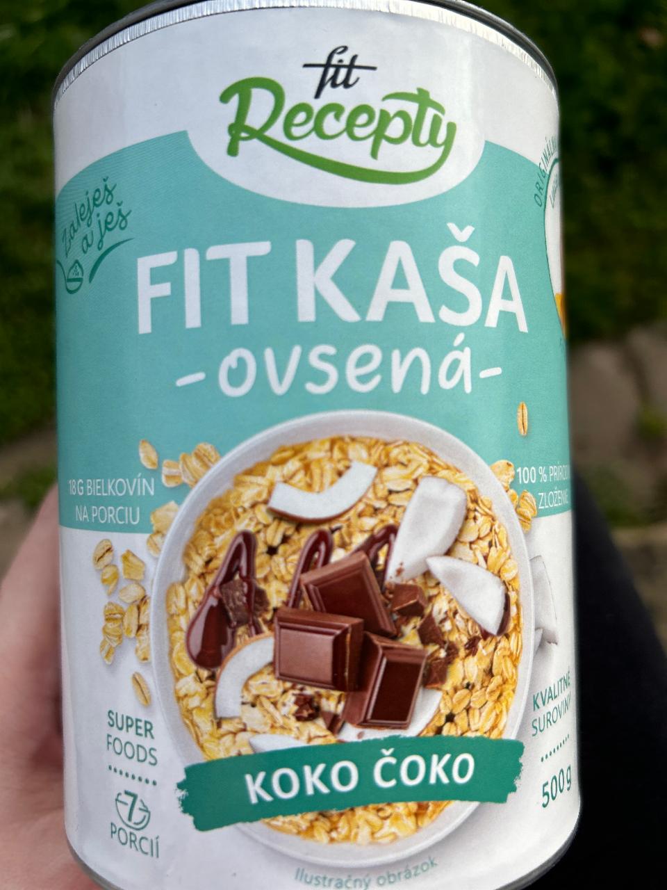 Fotografie - Fit kaša ovsená Koko Čoko Fit recepty