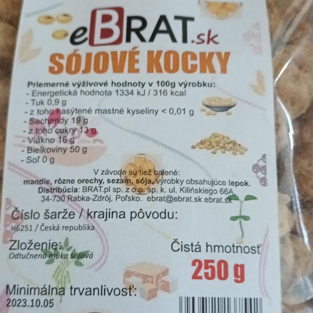 Fotografie - Sójové kocky eBrat.sk
