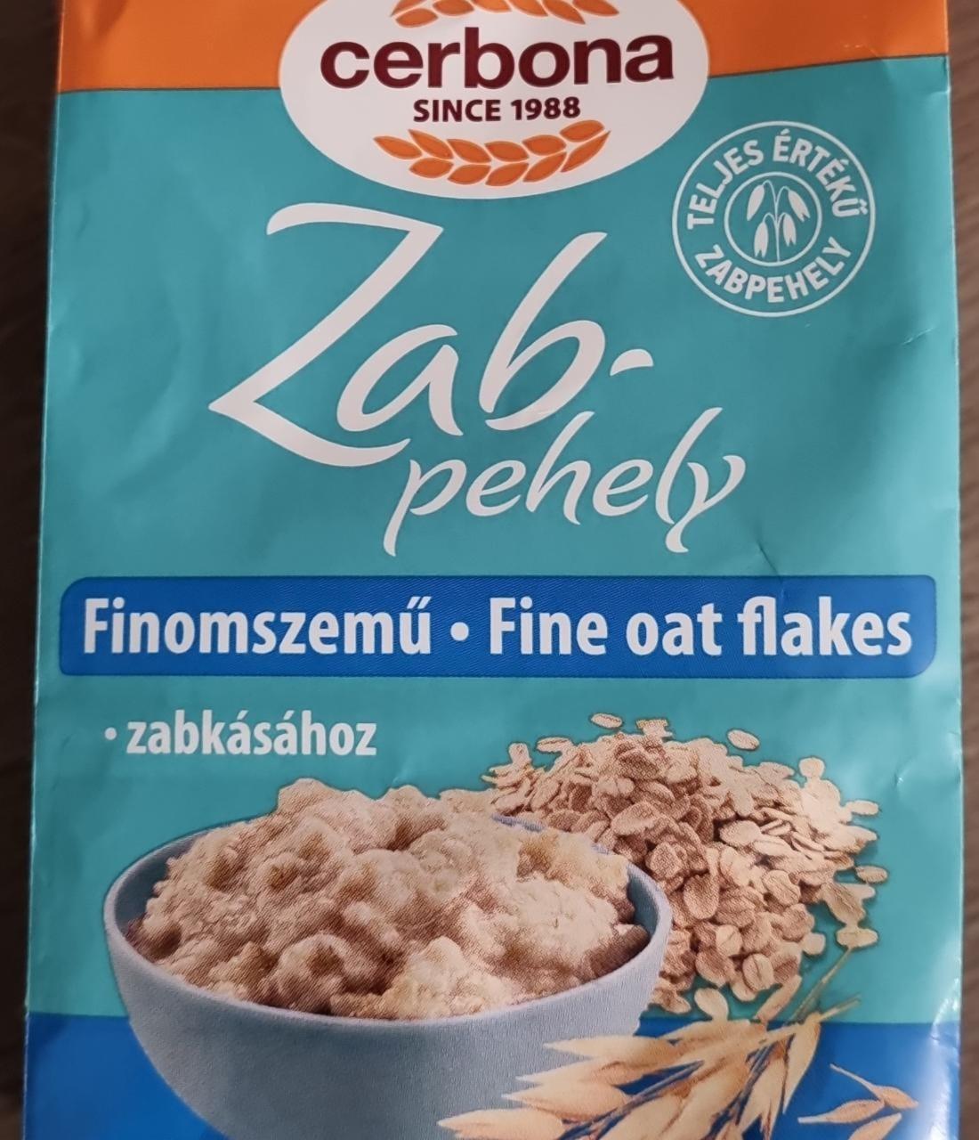 Fotografie - Fine oat flakes Cerbona