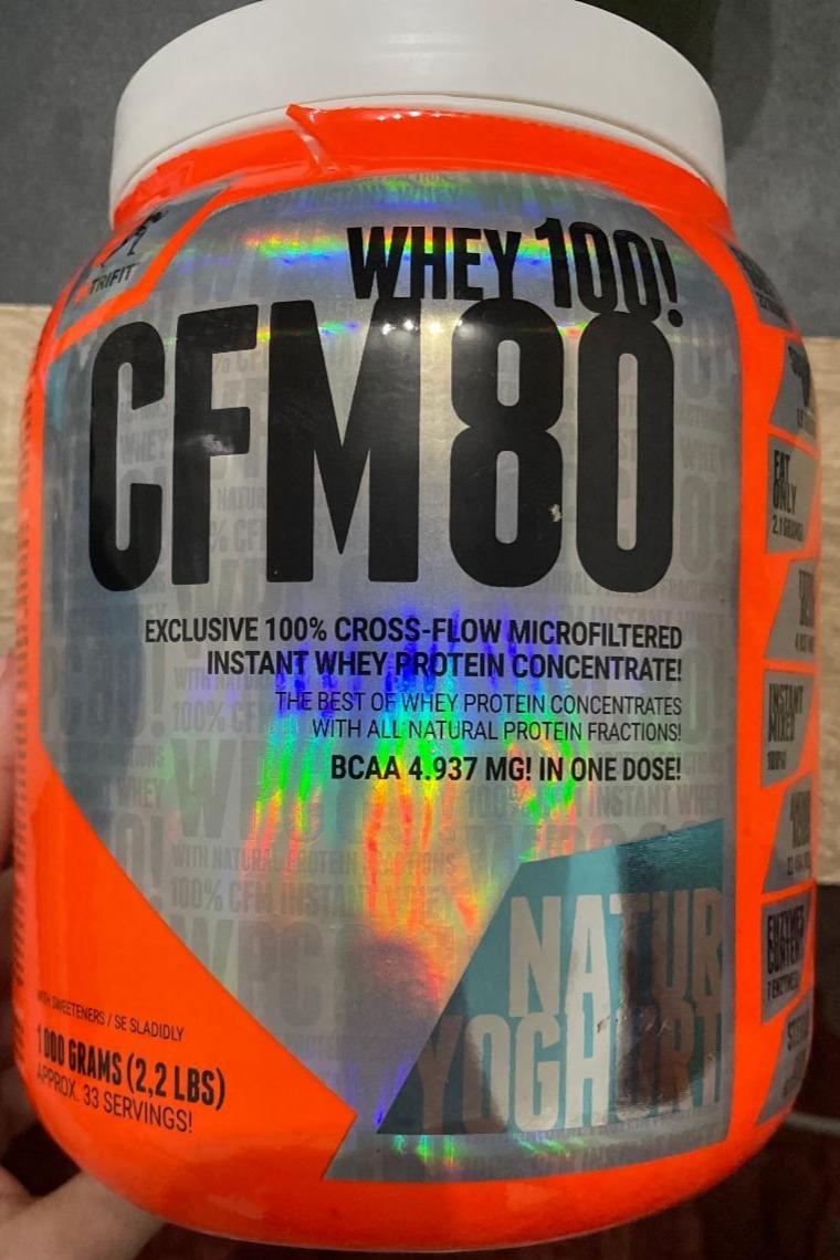 Fotografie - CMF80 Whey 100 Natur Yoghurt Extrifit