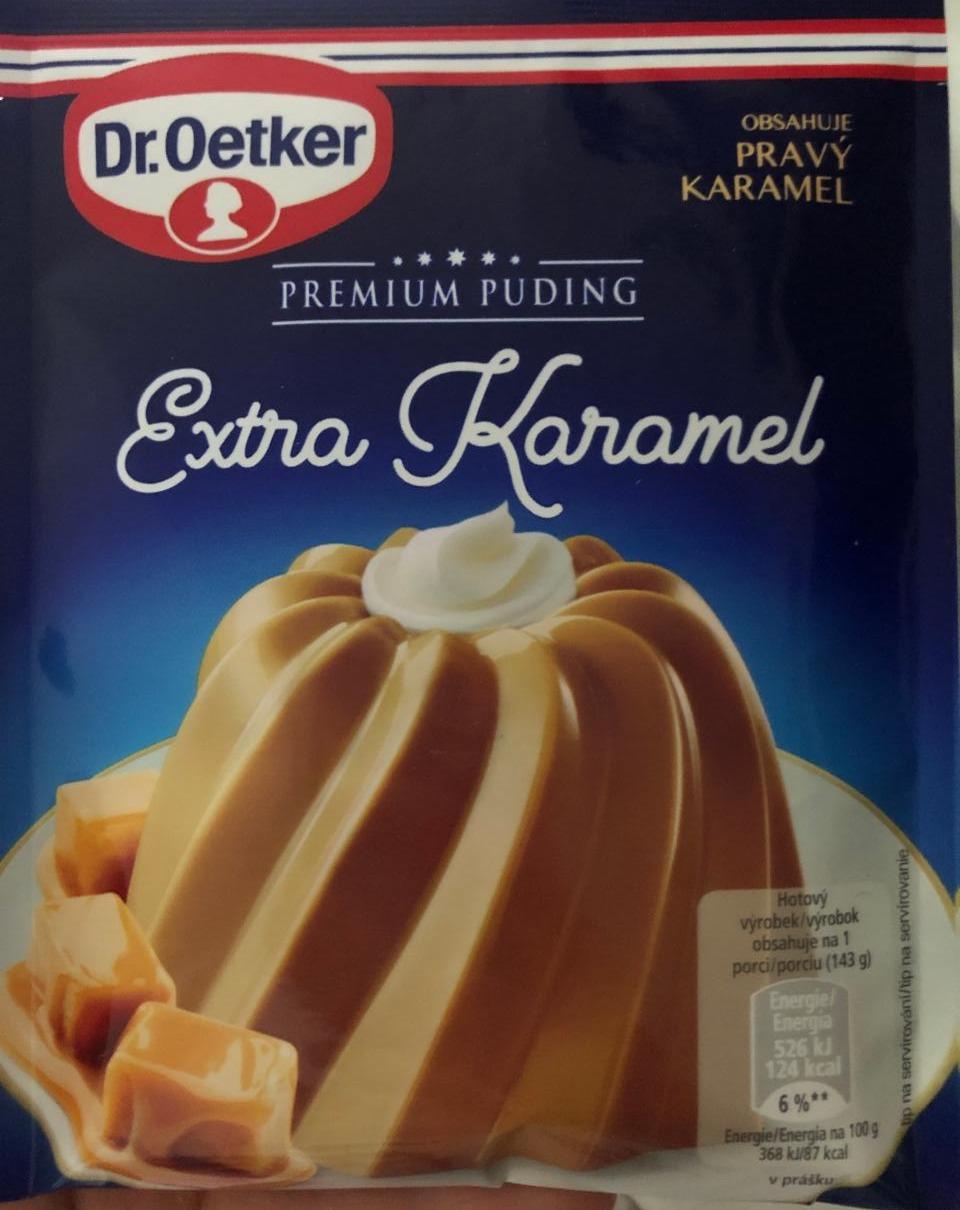 Fotografie - Premium puding Extra Karamel Dr.Oetker