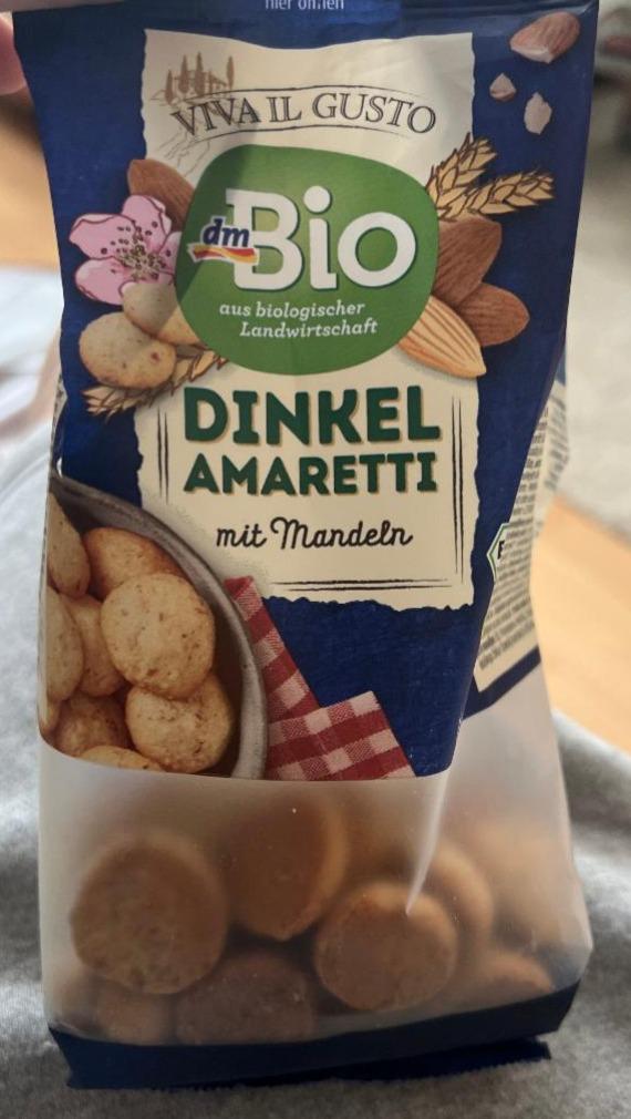 Fotografie - Dinkel Amaretti mit Mandeln dmBio